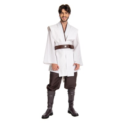 Obi-Wan Kenobi Jedi Full Set Suit Cosplay Costume Halloween Carnival Outfit