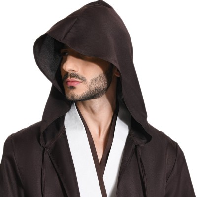 Obi-Wan Kenobi Jedi Full Set Suit Cosplay Costume Halloween Carnival Outfit
