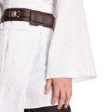 Obi-Wan Kenobi Jedi Full Set Suit Cosplay Costume Halloween Carnival Outfit