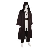 Obi-Wan Kenobi Jedi Full Set Suit Cosplay Costume Halloween Carnival Outfit
