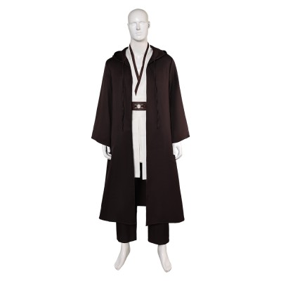 Obi-Wan Kenobi Jedi Full Set Suit Cosplay Costume Halloween Carnival Outfit