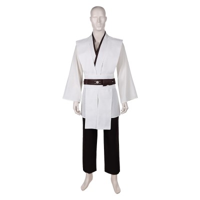 Obi-Wan Kenobi Jedi Full Set Suit Cosplay Costume Halloween Carnival Outfit