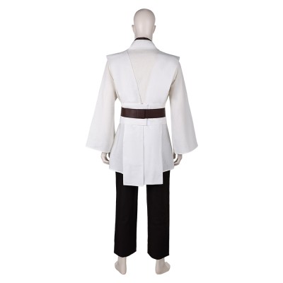 Obi-Wan Kenobi Jedi Full Set Suit Cosplay Costume Halloween Carnival Outfit