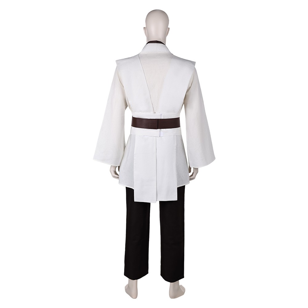 Obi-Wan Kenobi Jedi Full Set Suit Cosplay Costume Halloween Carnival Outfit