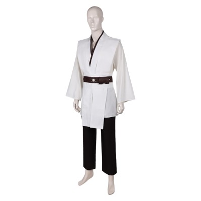 Obi-Wan Kenobi Jedi Full Set Suit Cosplay Costume Halloween Carnival Outfit