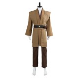 Kenobi Jedi TUNIC Brown Version No Cloak Suit Cosplay Costume Halloween Carnival Outfit