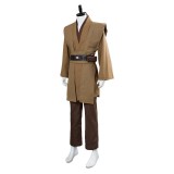 Kenobi Jedi TUNIC Brown Version No Cloak Suit Cosplay Costume Halloween Carnival Outfit