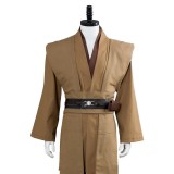 Kenobi Jedi TUNIC Brown Version No Cloak Suit Cosplay Costume Halloween Carnival Outfit