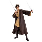 Obiwan Kenobi Jedi TUNIC Brown Version Cosplay Costume Halloween Carnival