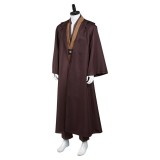 Obiwan Kenobi Jedi TUNIC Brown Version Cosplay Costume Halloween Carnival