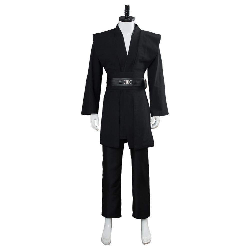 Anakin Skywalker Jedi Robe Cosplay Costume Halloween Carnival Outfit