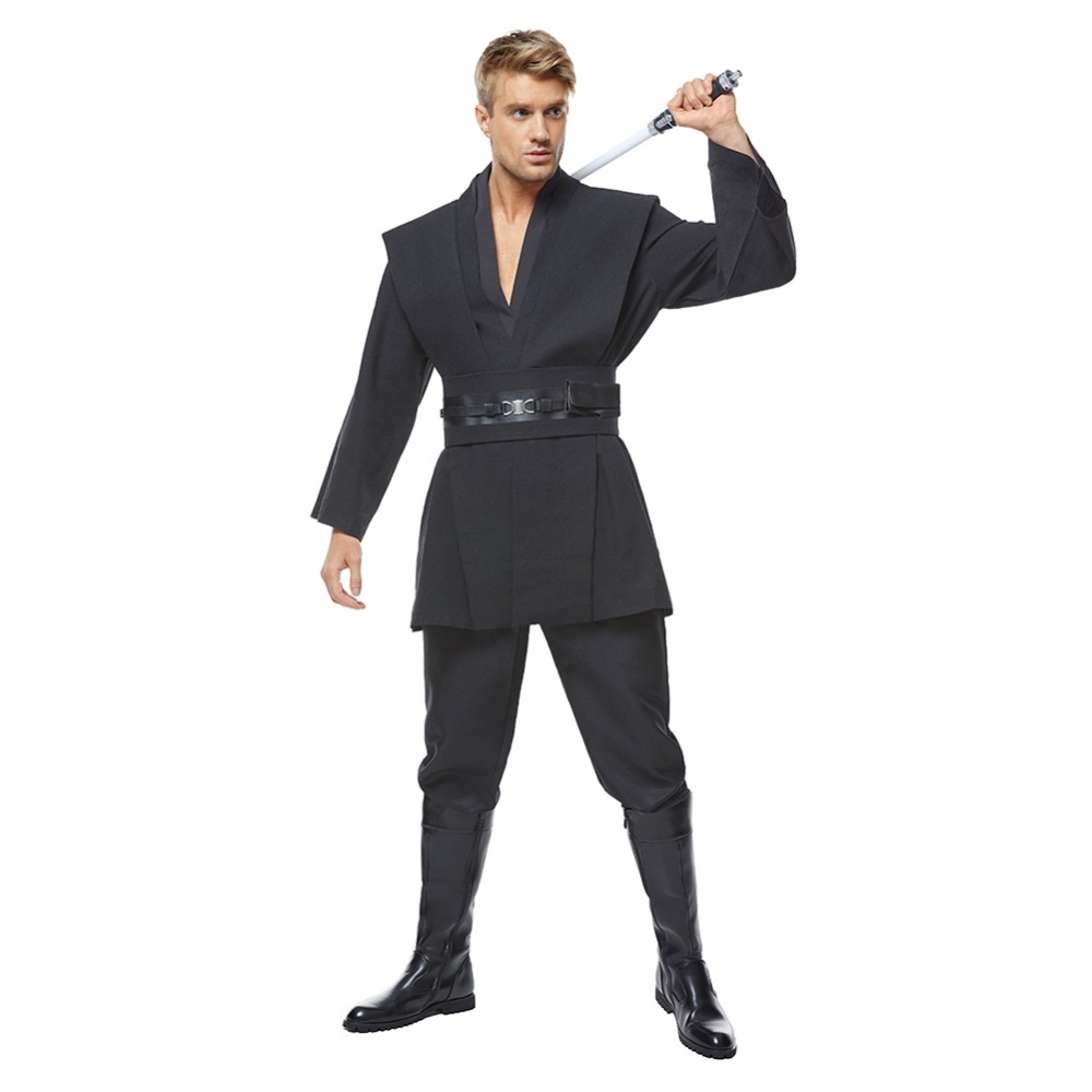 Anakin Skywalker Jedi Robe Cosplay Costume Halloween Carnival Outfit