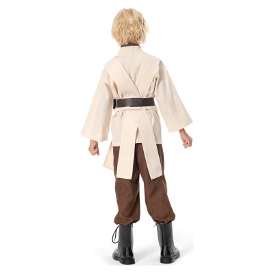 Obi-Wan Kenobi Kids Suit Child Version Cosplay Costume Halloween Carnival