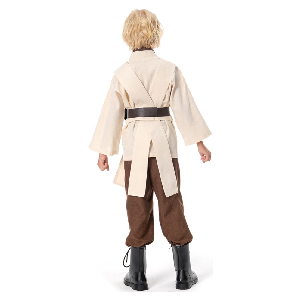 Obi-Wan Kenobi Kids Suit Child Version Cosplay Costume Halloween Carnival