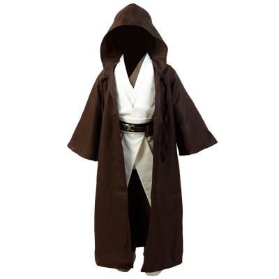 Obi-Wan Kenobi Kids Suit Child Version Cosplay Costume Halloween Carnival