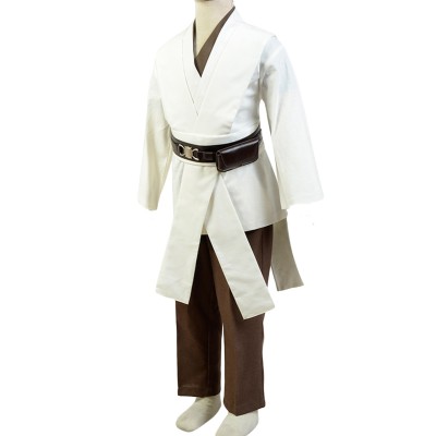 Obi-Wan Kenobi Kids Suit Child Version Cosplay Costume Halloween Carnival