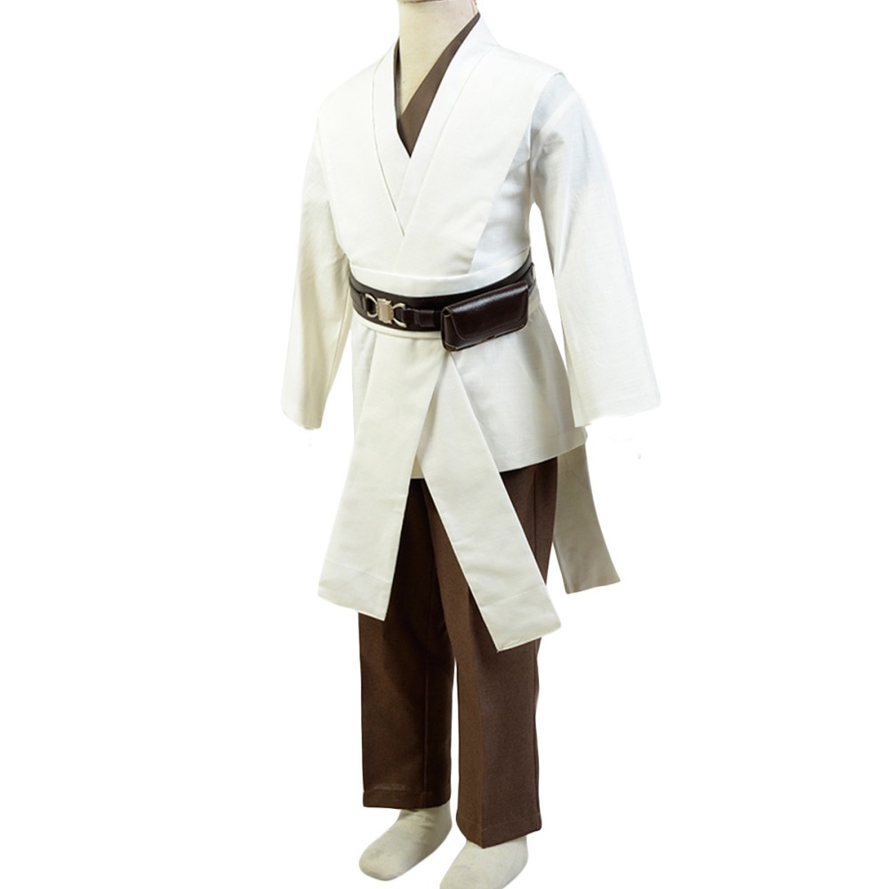 Obi-Wan Kenobi Kids Suit Child Version Cosplay Costume Halloween Carnival