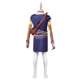 Kayara (2025) Kayara Kids Children Grey Cosplay Costume Halloween Carnival Outfit