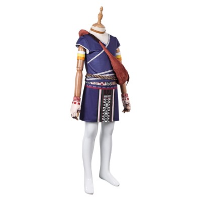 Kayara (2025) Kayara Kids Children Grey Cosplay Costume Halloween Carnival Outfit
