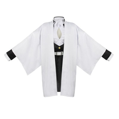 Kanroji Mitsuri Kimono Suit Cosplay Costume Halloween Carnival Outfit