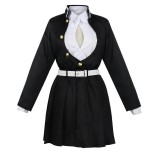 Kanroji Mitsuri Kimono Suit Cosplay Costume Halloween Carnival Outfit