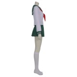 Kagome Higurashi Women Girls Uniform Skirt Cosplay Costume Halloween Carnival Outfit