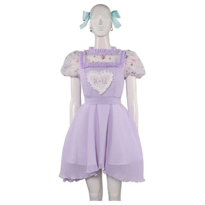 K-12 Cry Baby Dress Suit Cosplay Costume Halloween Carnival Outfit