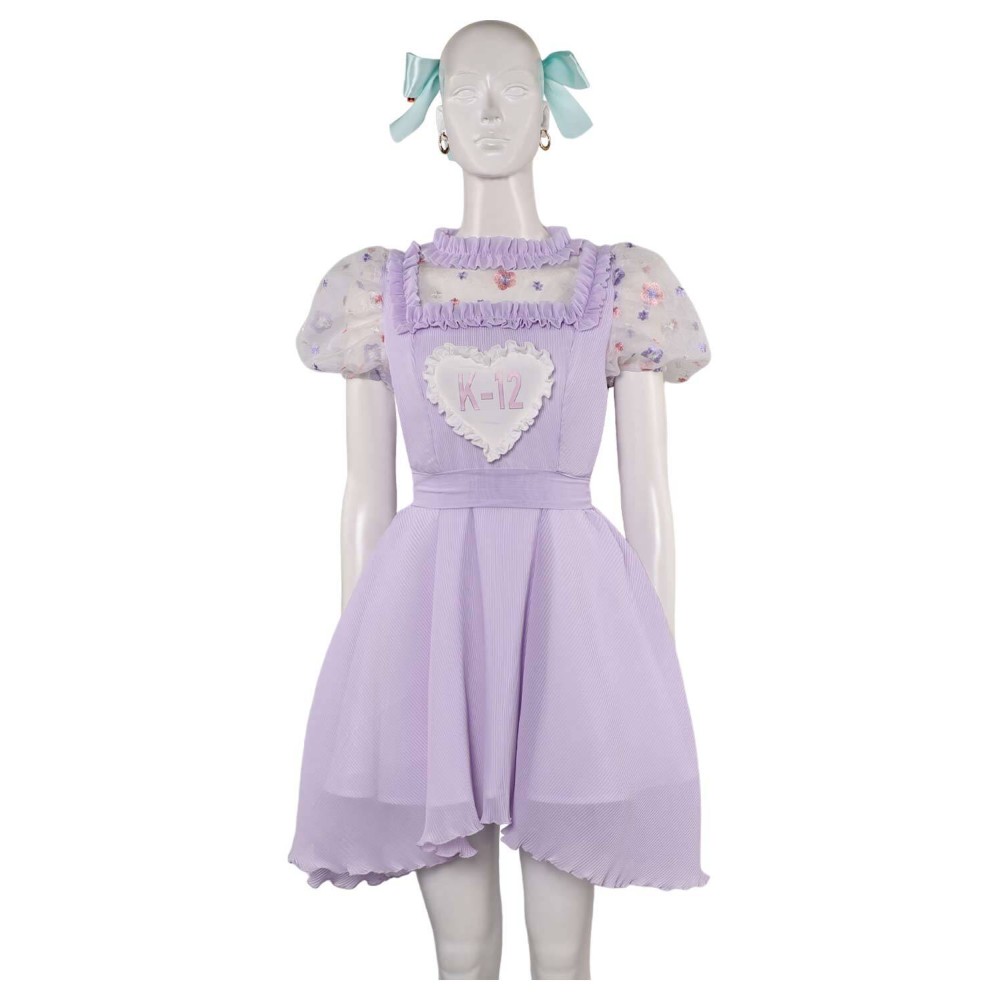 K-12 Cry Baby Dress Suit Cosplay Costume Halloween Carnival Outfit