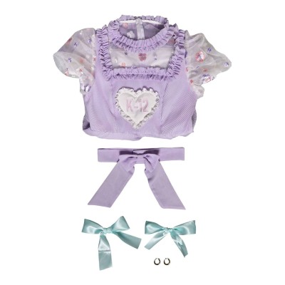 K-12 Cry Baby Dress Suit Cosplay Costume Halloween Carnival Outfit