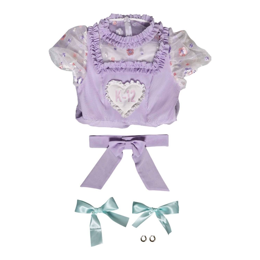 K-12 Cry Baby Dress Suit Cosplay Costume Halloween Carnival Outfit