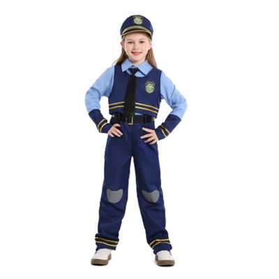 Judy Hopps Kids Children Cosplay Costume Halloween Carnival Outfit