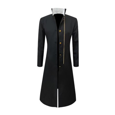 Jotaro Kujo Black Cosplay Costume Halloween Carnival Outfit
