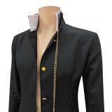 Jotaro Kujo Black Cosplay Costume Halloween Carnival Outfit