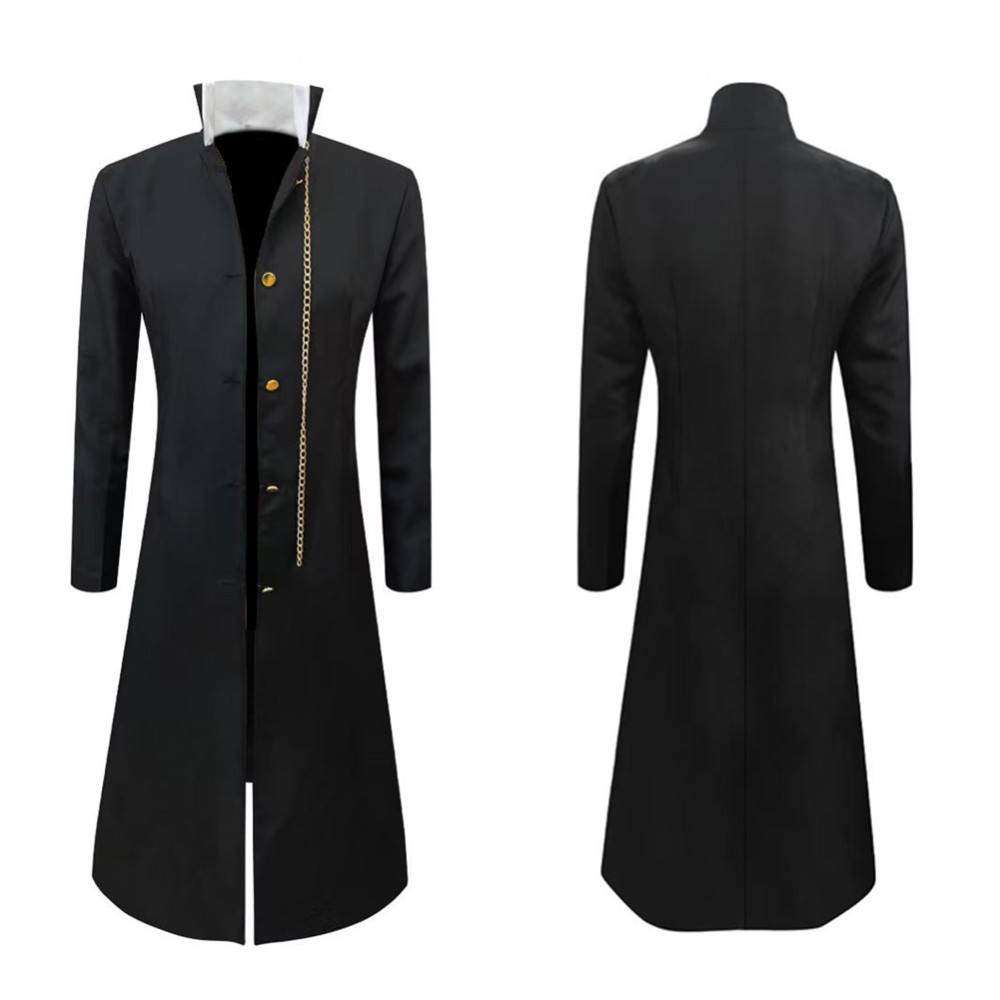 Jotaro Kujo Black Cosplay Costume Halloween Carnival Outfit