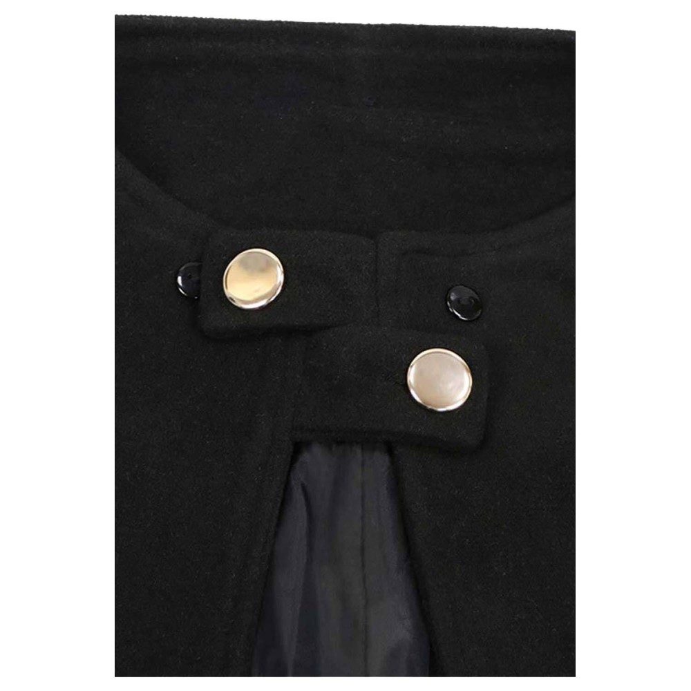 Jon Snow Night Watcher Black Winter Cloak Suit Cosplay Costume Halloween Carnival Outfit