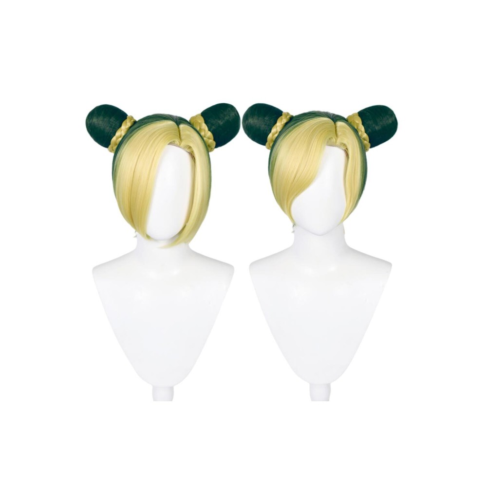 Jolyne Cujoh Wig Heat Resistant Synthetic Hair Accessories Cosplay Costume Halloween Carnival