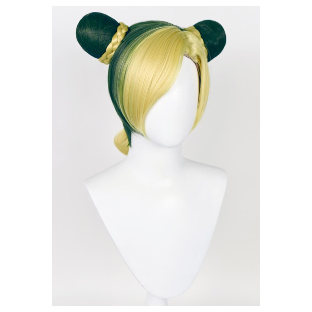 Jolyne Cujoh Wig Heat Resistant Synthetic Hair Accessories Cosplay Costume Halloween Carnival