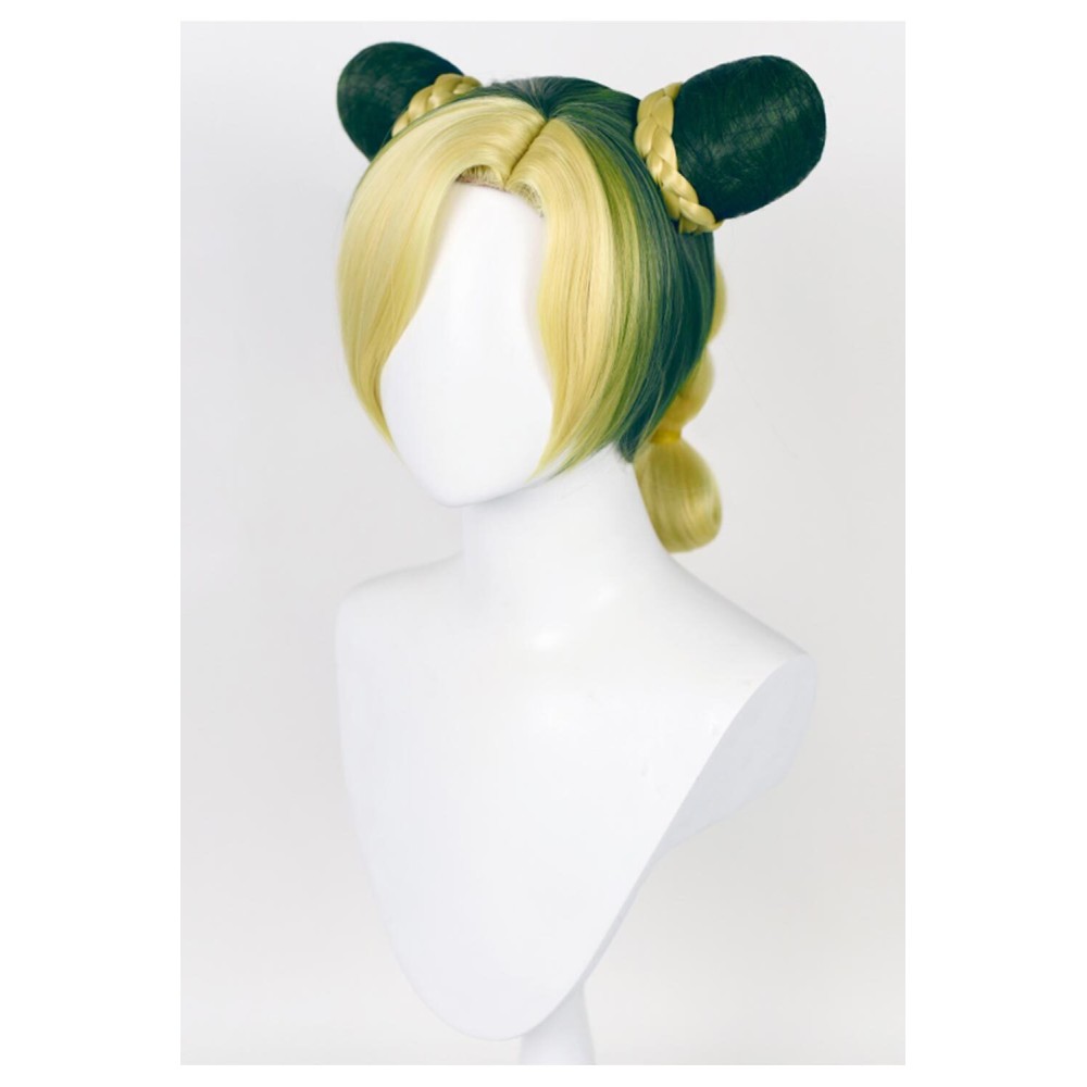 Jolyne Cujoh Wig Heat Resistant Synthetic Hair Accessories Cosplay Costume Halloween Carnival