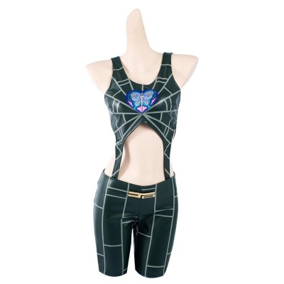 Jolyne Cujoh Suit Cosplay Costume Halloween Carnival Outfit