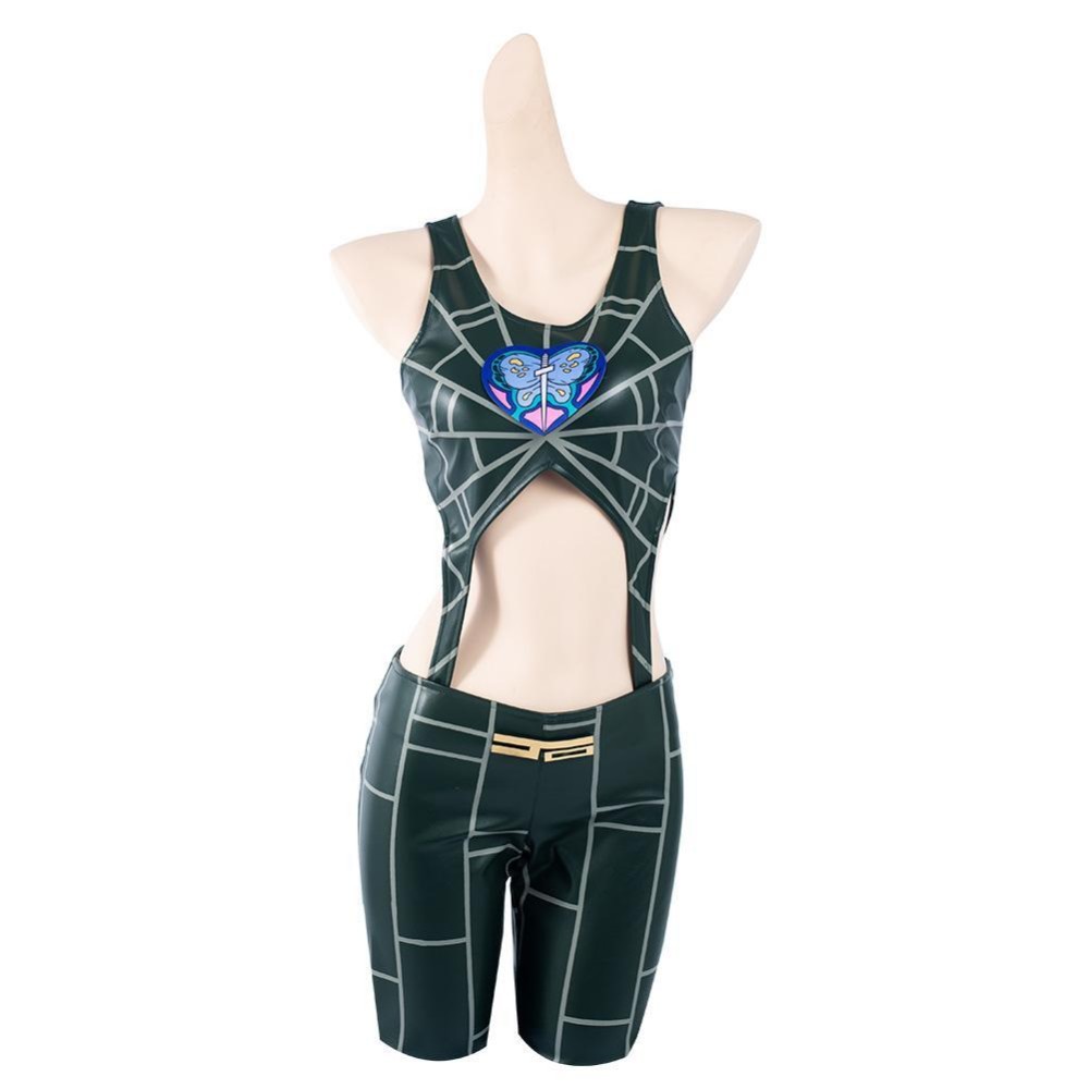 Jolyne Cujoh Suit Cosplay Costume Halloween Carnival Outfit