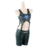 Jolyne Cujoh Suit Cosplay Costume Halloween Carnival Outfit