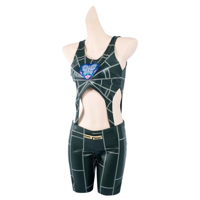 Jolyne Cujoh Suit Cosplay Costume Halloween Carnival Outfit