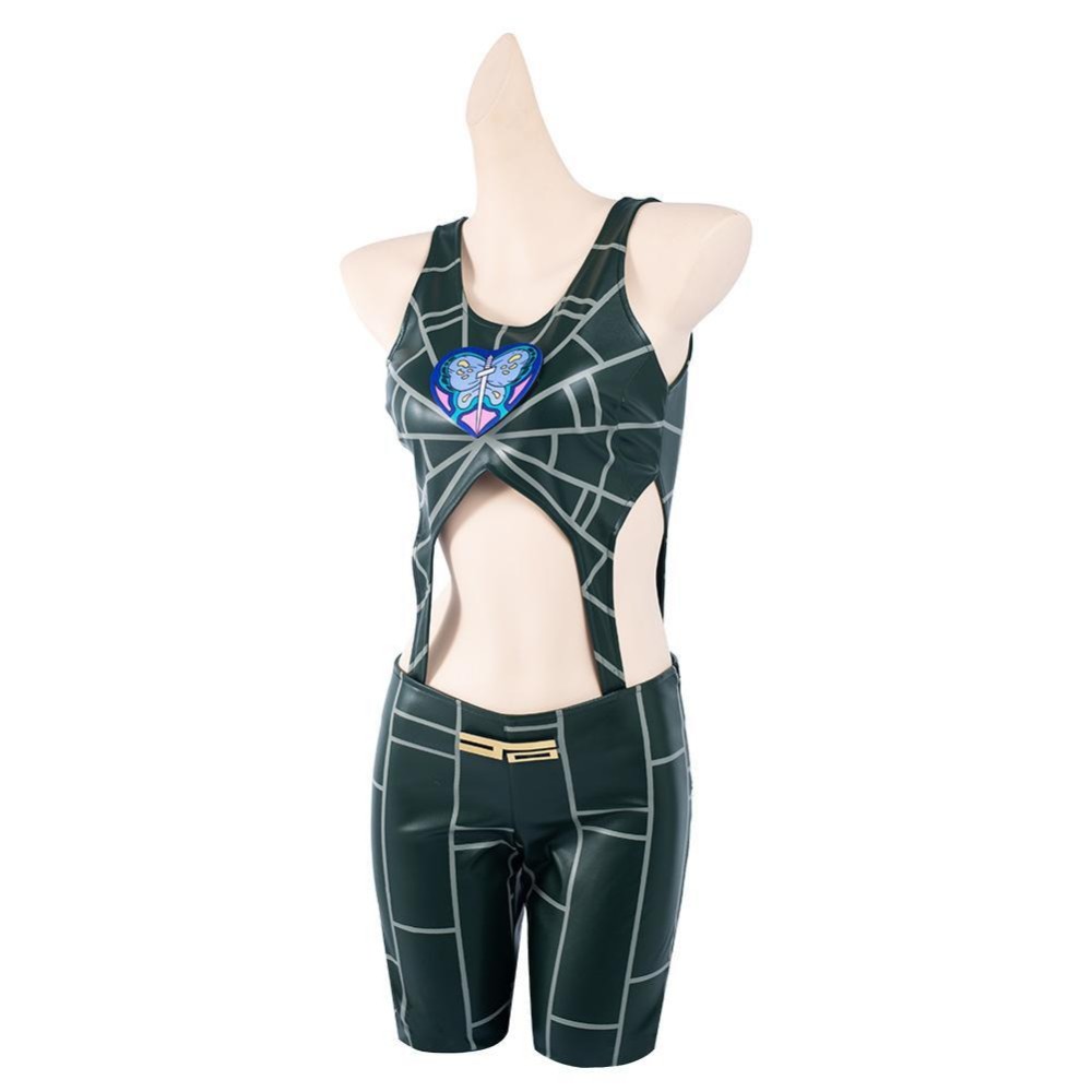 Jolyne Cujoh Suit Cosplay Costume Halloween Carnival Outfit