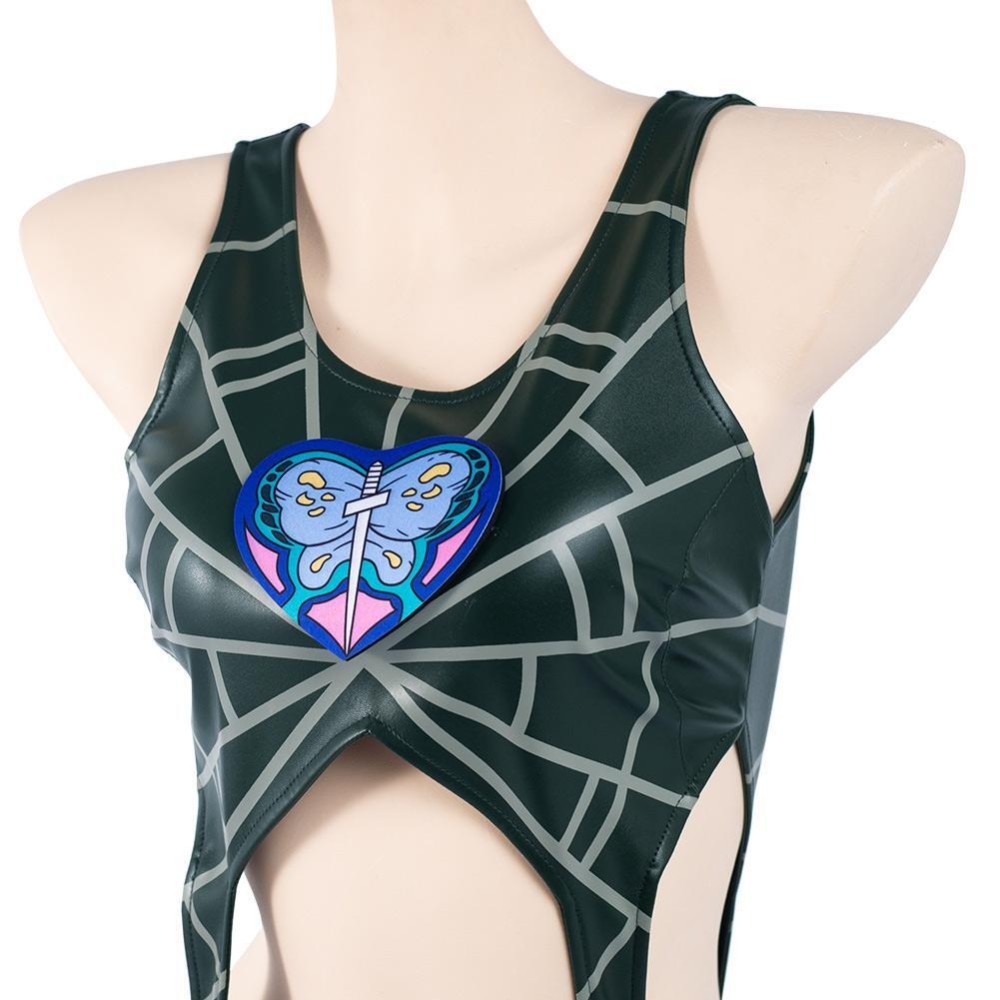 Jolyne Cujoh Suit Cosplay Costume Halloween Carnival Outfit