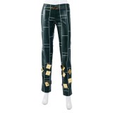 Jolyne Cujoh Suit Cosplay Costume Halloween Carnival Outfit