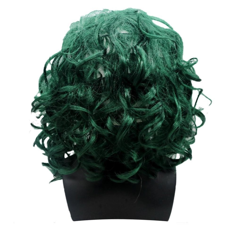 Joker Green Hair Mask Clown Full Face Props Cosplay Costume Halloween Carnival