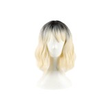 Joker: Folie à Deux (2024) Harley Quinn Gradient Short Wig Accessories Cosplay Costume Halloween Carnival
