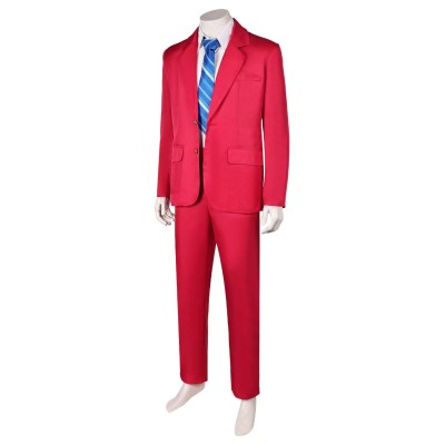 Joker: Folie à Deux Joker Arthur Fleck Red Suit Cosplay Costume Halloween Carnival Outfit