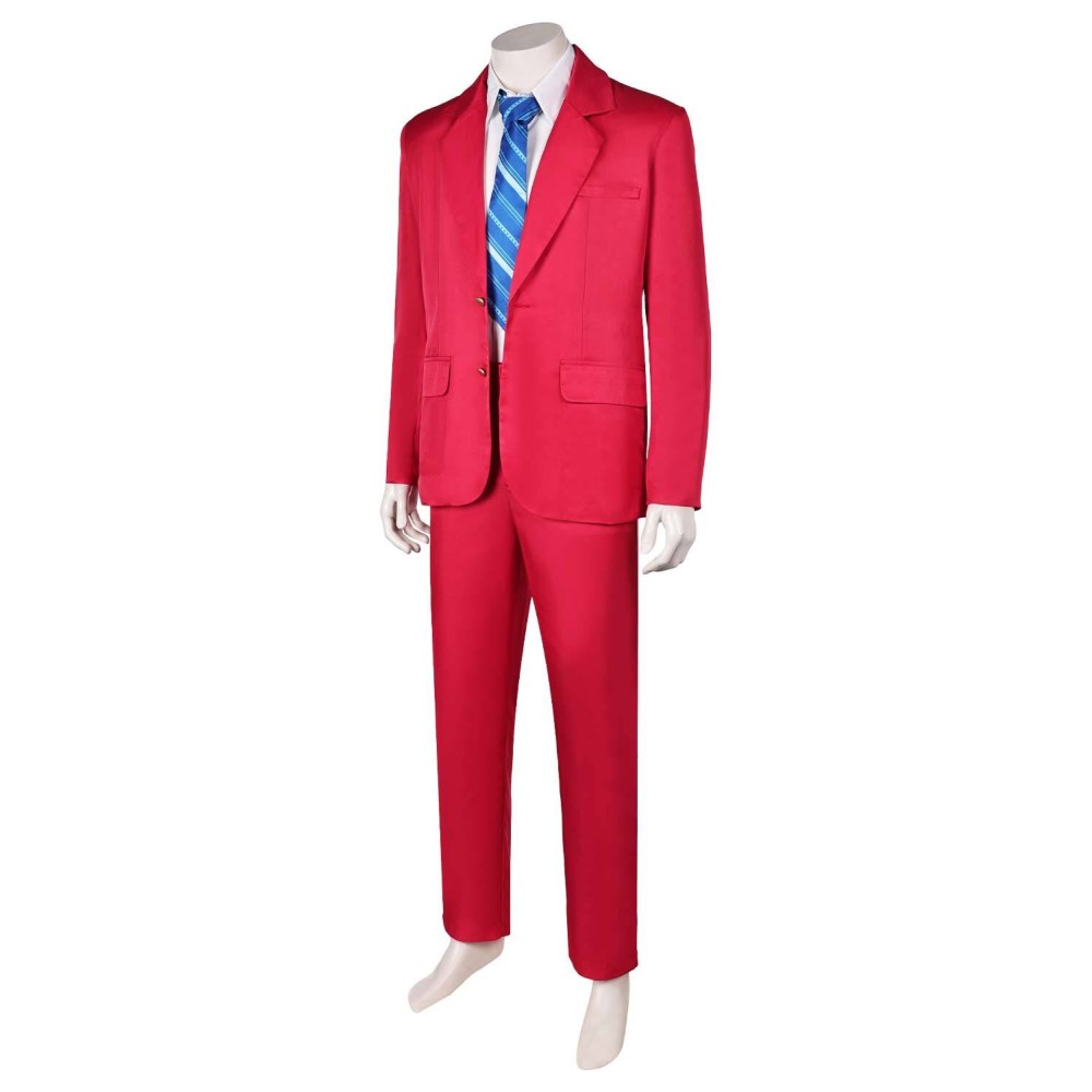 Joker: Folie à Deux Joker Arthur Fleck Red Suit Cosplay Costume Halloween Carnival Outfit