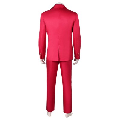 Joker: Folie à Deux Joker Arthur Fleck Red Suit Cosplay Costume Halloween Carnival Outfit
